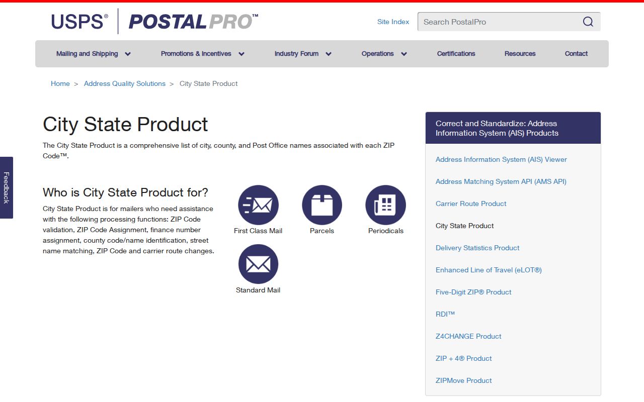 Georgia ZIP code directory research using USPS monthly ZIP, city, and county product fields